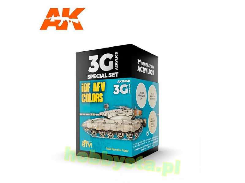 AK 11650 IDF Afv Colors Set - zdjęcie 1 AK 11650 IDF Afv Colors Set - zdjęcie 1