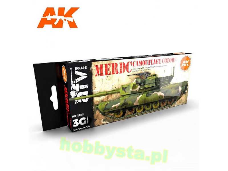 AK 11653 Merdc Camouflage Colors Set - zdjęcie 1 AK 11653 Merdc Camouflage Colors Set - zdjęcie 1
