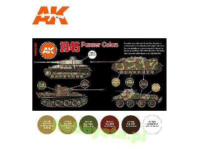 AK 11654 1945 Panzer Colors Set - zdjęcie 2