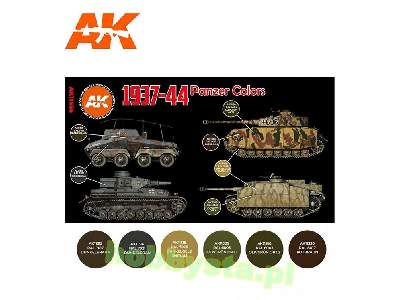 AK 11656 1937-44 Panzer Colors Set - zdjęcie 2