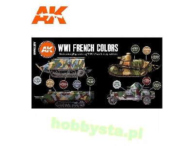 AK 11660 WWi French Afv Colors Set - zdjęcie 2