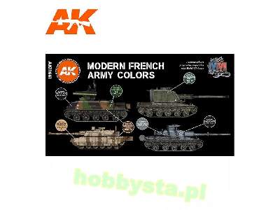 AK 11661 Modern French Army Colors Set - zdjęcie 2