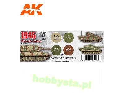 AK 11669 1946 Panzer Colors Set - zdjęcie 2