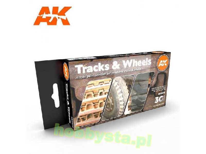 AK 11672 Tracks & Wheels Set - zdjęcie 1 AK 11672 Tracks & Wheels Set - zdjęcie 1