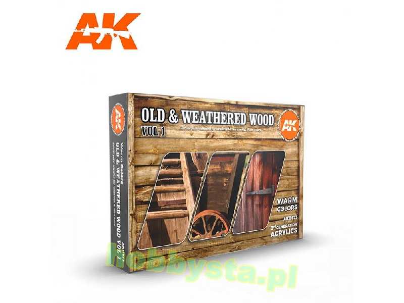AK 11673 Old & Weathered Wood Vol 1 Set - zdjęcie 1 AK 11673 Old & Weathered Wood Vol 1 Set - zdjęcie 1