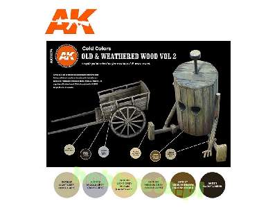 AK 11674 Old & Weathered Wood Vol 2 Set - zdjęcie 2