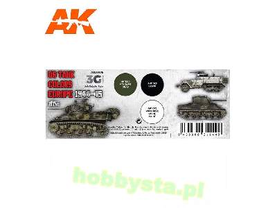 AK 11675 US Tank Colors Europe 1944-45 Set - zdjęcie 2