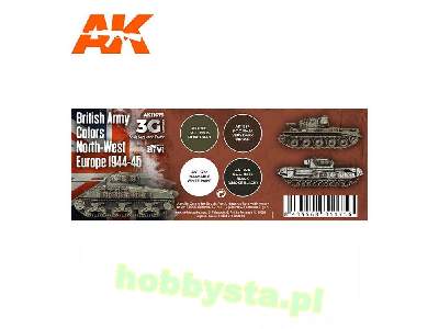 AK 11679 British Army Colors North-west Europe 1944-45 Set - zdjęcie 2