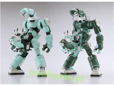 64521 Chubu 01 Light Green & Green Lightweight Mechatrobot - zdjęcie 2