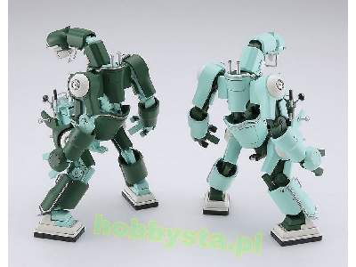 64521 Chubu 01 Light Green & Green Lightweight Mechatrobot - zdjęcie 3