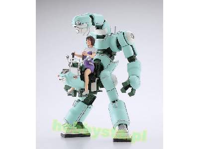 64521 Chubu 01 Light Green & Green Lightweight Mechatrobot - zdjęcie 5