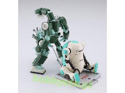 64521 Chubu 01 Light Green & Green Lightweight Mechatrobot - zdjęcie 7