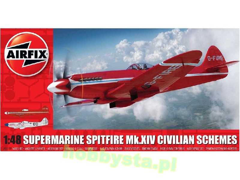 Supermarine Spitfire Mk.XIV - cywilne malowania - zdjęcie 1 Supermarine Spitfire Mk.XIV - cywilne malowania - zdjęcie 1