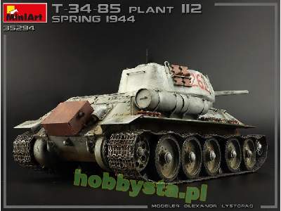 T-34/85 fabryka nr 112 wiosna 1944 - model z wnętrzem - zdjęcie 6