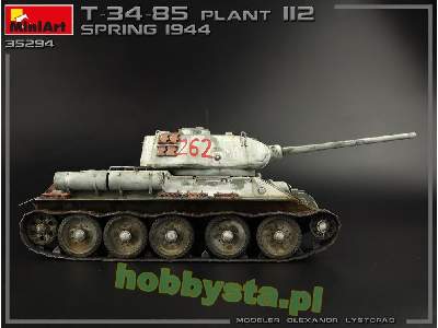 T-34/85 fabryka nr 112 wiosna 1944 - model z wnętrzem - zdjęcie 7