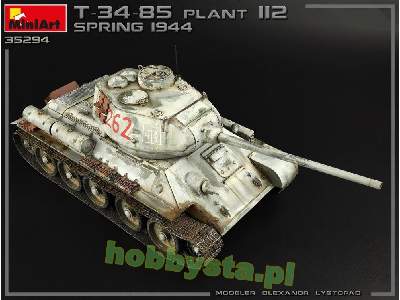 T-34/85 fabryka nr 112 wiosna 1944 - model z wnętrzem - zdjęcie 9