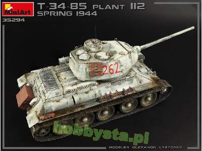 T-34/85 fabryka nr 112 wiosna 1944 - model z wnętrzem - zdjęcie 12