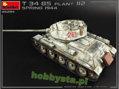 T-34/85 fabryka nr 112 wiosna 1944 - model z wnętrzem - zdjęcie 13