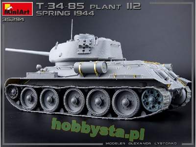 T-34/85 fabryka nr 112 wiosna 1944 - model z wnętrzem - zdjęcie 14