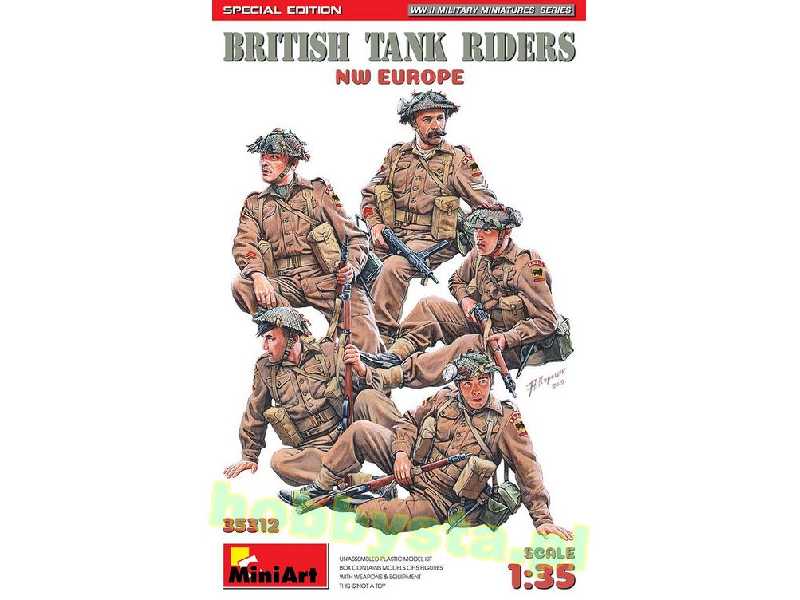 British Tank Riders. Nw Europe. Special Edition - zdjęcie 1 British Tank Riders. Nw Europe. Special Edition - zdjęcie 1