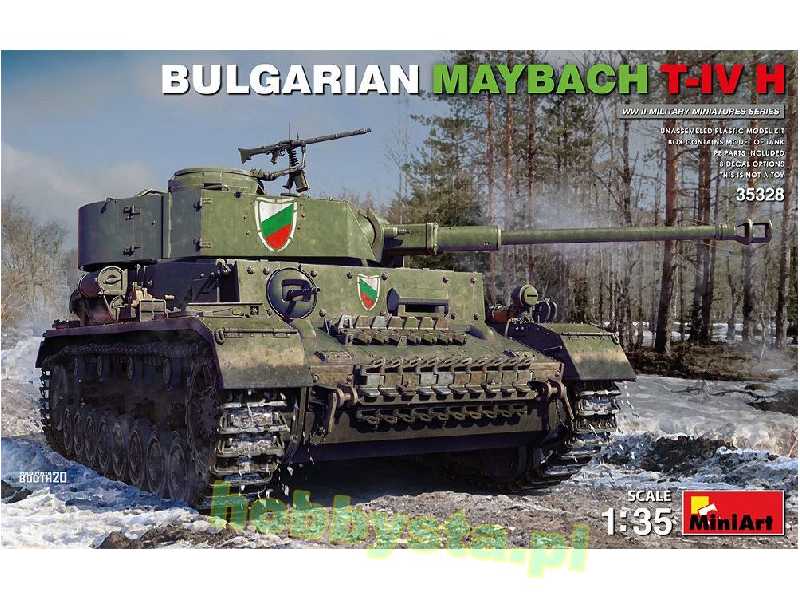 Maybach T-IV H - bułgarski Panzer IV - zdjęcie 1 Maybach T-IV H - bułgarski Panzer IV - zdjęcie 1