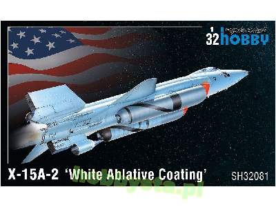 X-15a-2 White Ablative Coating - zdjęcie 1