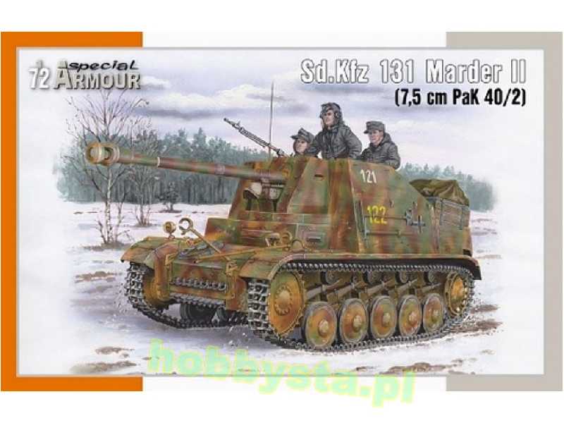 Sd.Kfz 131 Marder Ii (7,5 cm Pak 40/2) - zdjęcie 1 Sd.Kfz 131 Marder Ii (7,5 cm Pak 40/2) - zdjęcie 1