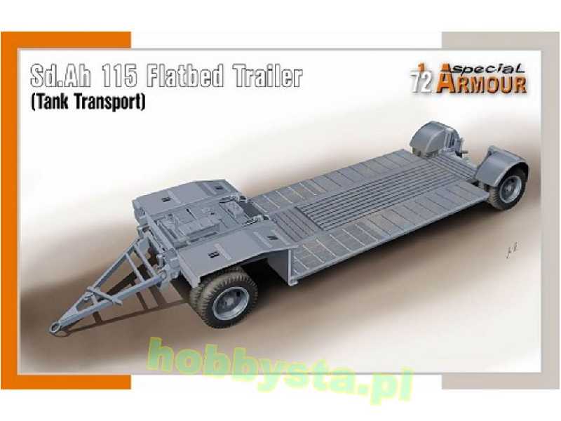 Sd.Ah 115 Flatbed Trailer - zdjęcie 1 Sd.Ah 115 Flatbed Trailer - zdjęcie 1