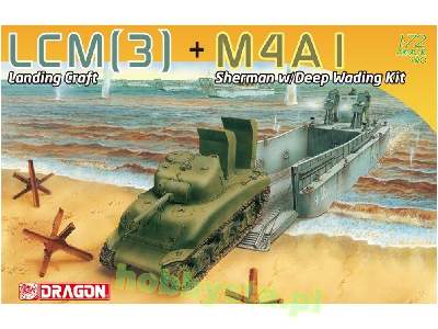 LCM(3) Landing Craft + M4A1 w/Deep Wading Kit - zdjęcie 1