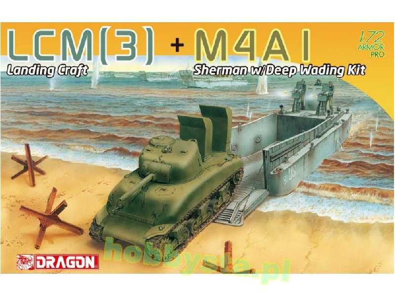 LCM(3) Landing Craft + M4A1 w/Deep Wading Kit - zdjęcie 1