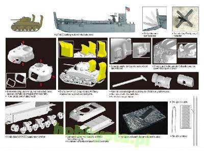 LCM(3) Landing Craft + M4A1 w/Deep Wading Kit - zdjęcie 2