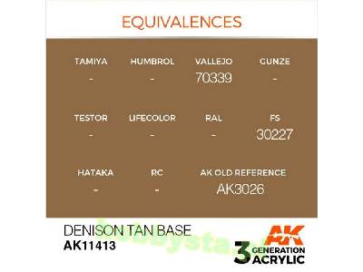 AK 11413 Denison Tan Base - zdjęcie 3