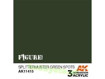 AK 11415 Splittermuster Green Spots - zdjęcie 1