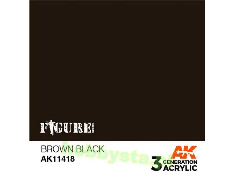 AK 11418 Brown Black - zdjęcie 1