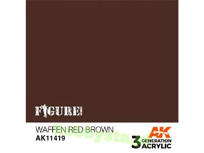 AK 11419 Waffen Red Brown - zdjęcie 1