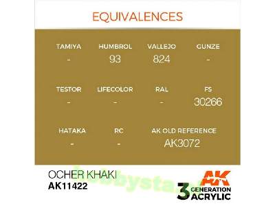 AK 11422 Ocher Khaki - zdjęcie 3