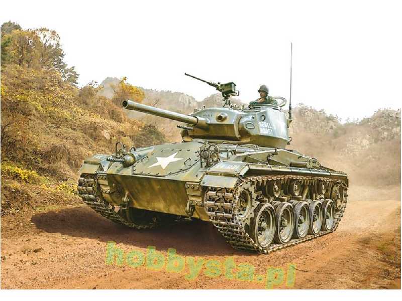 M24 Chaffee - wojna w Korei - zdjęcie 1 M24 Chaffee - wojna w Korei - zdjęcie 1