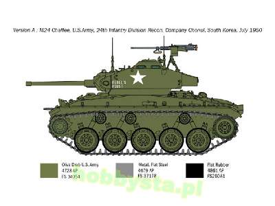 M24 Chaffee - wojna w Korei - zdjęcie 4