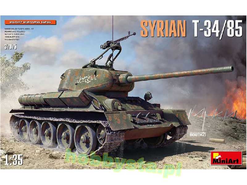 Syryjski czołg T-34/85 - zdjęcie 1
