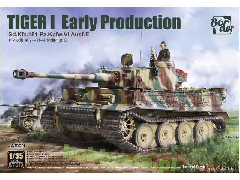 Tiger I Sd.Kfz.181 Pz.Kpfw. VI Ausf. E wczesny - zdjęcie 1 Tiger I Sd.Kfz.181 Pz.Kpfw. VI Ausf. E wczesny - zdjęcie 1