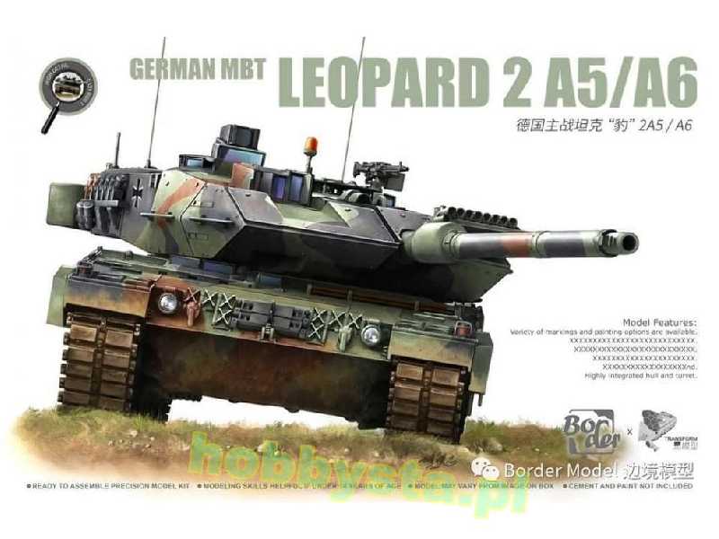 Leopard 2 A5/A6 współczesny czołg niemiecki - zdjęcie 1 Leopard 2 A5/A6 współczesny czołg niemiecki - zdjęcie 1