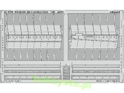 Blenheim Mk. I landing flaps 1/48 - zdjęcie 1