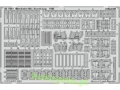 Blenheim Mk. I bomb bay 1/48 - zdjęcie 1