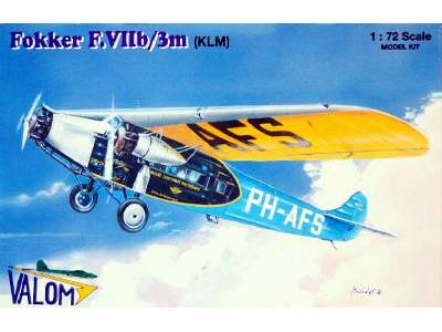 Fokker F.VIIb/3m KLM - zdjęcie 1