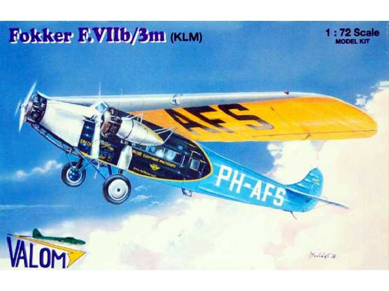 Fokker F.VIIb/3m KLM - zdjęcie 1 Fokker F.VIIb/3m KLM - zdjęcie 1