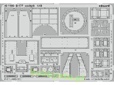 B-17F cockpit 1/48 - zdjęcie 1