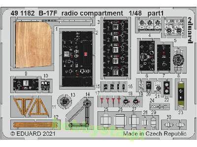 B-17F radio compartment 1/48 - zdjęcie 1