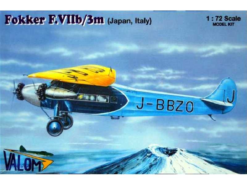 Fokker F.VIIB/3m - Japonia, Włochy - zdjęcie 1 Fokker F.VIIB/3m - Japonia, Włochy - zdjęcie 1