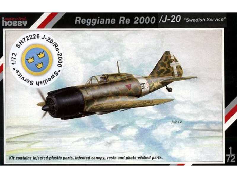 Reggiane Re 2000/J-20 "Swedish service" - zdjęcie 1 Reggiane Re 2000/J-20 "Swedish service" - zdjęcie 1