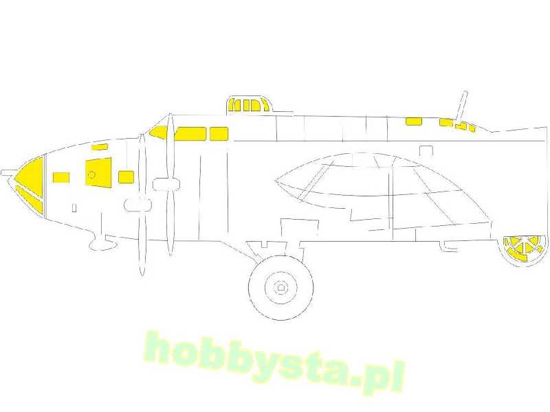 B-17F TFace 1/48 - Hk Models - zdjęcie 1